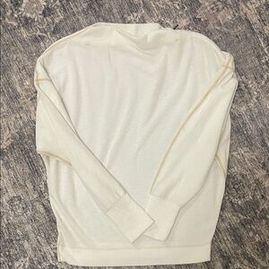 We The Free Cream Crewneck Shirt